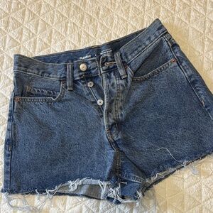 Old Navy Women's Dark Blue Jean Shorts
